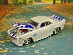 1968 Chevrolet Camaro Z28 Cowl Induction tuned LS V8 Muscle Car 1/64 Scale LE X