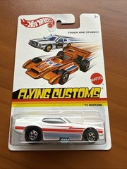 Hot Wheels ‘71 Ford Mustang Tough Sturdy Flying Customs Retro Target Exclusive