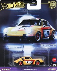 Hot Wheels Premium Car Culture 2024 Exotic Envy ’71 Porsche 911 1:64 Diecast