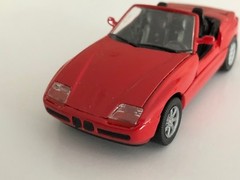 BMW Z1 Roadster Top Red with Dark Gray 1:43 scale model # 82 22 9 417 444