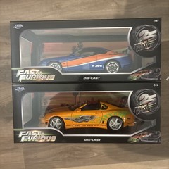 Jada Toys 25 Years of Fast & Furious Nissan Silvia S15 & Toyota Supra 1/18 Scale
