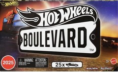 NEWHot Wheels 2025 Boulevard 25-Car Factory Set Premium Diecast Collect – HRW96