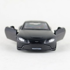 1:36 Aston Martin Vantage Model Toy Car Diecast Toy Vehicle Pull Back Black