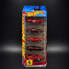 Ferrari 5 Pack 2026 Hot Wheels Ferrari Gift Pack F40 SF90 365 GTB4 12 Cilindri