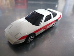 Vintage 1980’s Ertl – A-TEAM 1:64 Diecast White Replica CHEVROLET CORVETTE