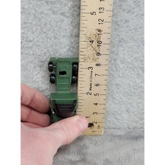 Olive Green Semi Truck Cab Diecast Toy 1/64 Scale 10 Wheeler Unbranded 3.25 Inch