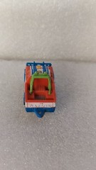 Micro Machine Datsun Pickup Truck Red/White/Blue/Orange Shell # 79 Bonus Vehicle