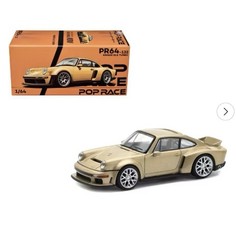 Pop Race Porsche Singer DLS Turbo Gold 1:64 PR64-132