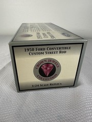 Crown Premiums 1/24 Diecast 1950 Ford Convertible Cusom Street Rod True Value