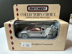 MATCHBOX COLLECTORS CHOICE # 9 SILVER LAMBORGHINI COUNTACH MB67-F24