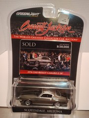 ’70 CHEVROLET CAMARO Z/28 BARRETT JACKSON GREENLIGHT SHADOW GREY LOT 3001