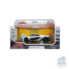 1:32 McLaren P1 GTR Race Car Model Diecast Toy Vehicle Collection Kid Gift White