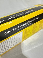 Caterpillar Corporate White Peterbilt Semi By Norscot 1/64th Scale