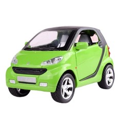 1:32 Model Car Toy Vehicle Kids Gifts With Sound&Light Effect For Smart ForTwo