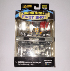 Johnny Lightning Limited Edition First Shot Munsters Koach 1:64 Silver Diecast