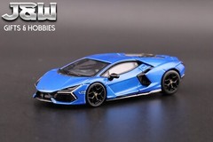 Mini GT Lamborghini Revuelto Blu Eleos #748 1/64
