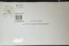Vintage Signature Fire Engine Set of 4 (4FESet)