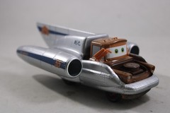 Disney Pixar Cars On The Road Mater Die Cast Rocket Propelled Landspeed Racer