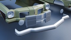 3d printed Oldsmobile Vista Cruiser 1973 model car collectible replica
