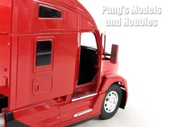 Kenworth T680 Sleeper Truck Cab 1/32 Scale Diecast Model – Newray – RED