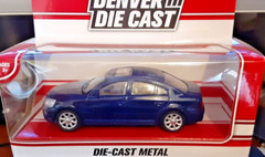 1:43 Denver Die Cast-Menards 2011-2015 Volkswagen Passat Blue 4 Door Sedan