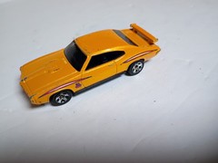 Hot Wheels 1970 Pontiac GTO Judge Yellow Diecast Car 1:64