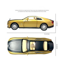 1:32 Rolls Royce Spectre Alloy Car Diecast Car Model Sound Light Car Toy Gifts