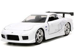 1993 MAZDA RX-7 “HKS” WHITE “FAST & FURIOUS 25 YEARS” 1/32 BY JADA 32588