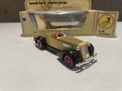Matchbox Models Of Yesteryear Y-19 1935 Auburn 851 – 3-tone Brown – Straw Box
