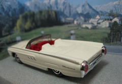 1963 Ford Thunderbird Convertible! 1961 1962 roadster t-bird toy car diecast