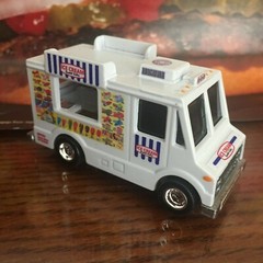 Clear 1:64 Waterslide Decal for Ice Cream Truck Quick Bite Sweet Licks