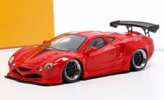 Mortal LBWK wide body modified Orochi supercar red Limited Edition 1:64 Model