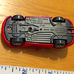 Motor Max-2003 Dodge Viper SRT10 convertible 1/64 Diecast car (2005) -Excellent