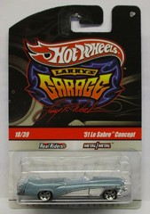 2009 HOT WHEELS LARRY’S GARAGE CHASE 1951 LE SABRE CONCEPT 18/39 LIGHT BLUE   