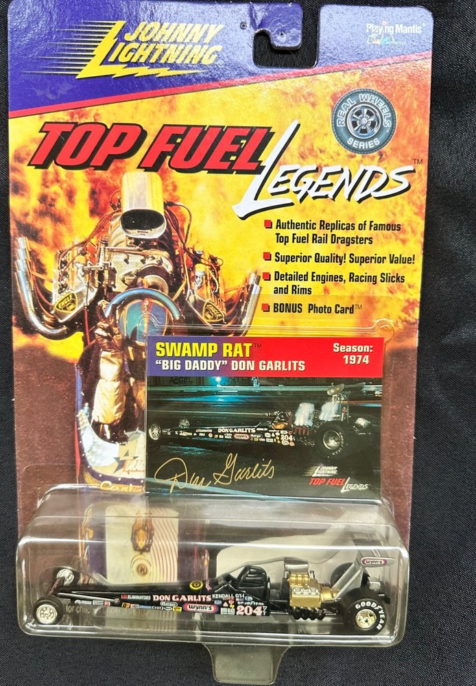 Johnny Lightning Top Fuel Legends Swamp Rat “Big Daddy” Don Garlits 1974 Season