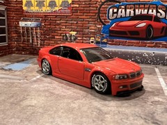 HOT WHEELS PREMIUM 2022 – CAR CULTURE AUTO STRASSE – BMW M3 WHEEL SWAP lowered