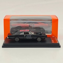 1:64 Mini Forge Black 1969 Chargr General Lee with 1600 HP Twin-Turbo LS