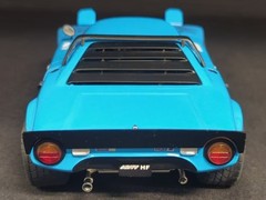 Kyosho 1/18 Lancia Stratos HF Wide Wheel Blue K08137BL