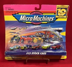 Micro Machines #13 Stock Cars Factory Sealed 5 Cars 1997