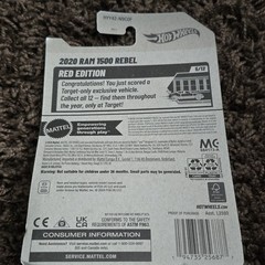 Hot Wheels 2020 Ram 1500 Rebel Red Edition Rescue 1:64 Unopened