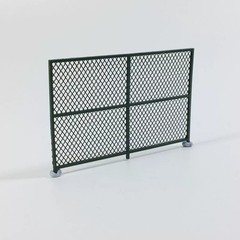 2 PCS 1:64/87 Fences Model Use for Mode Car Diorama Scene Display Accessories
