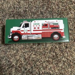 Hess 2020 Ambulance And Rescue Truck Toy Lights Sounds White Red New In Box