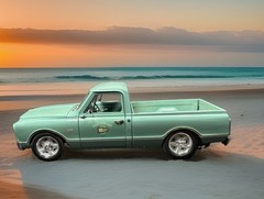 1/18 ACME/GMP 1967 Chevrolet “C-10 HOLLEY SPEED SHOP PICKUP” GREEN LE🔥❄️🇺🇸