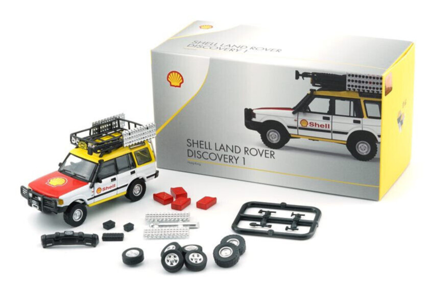 BM Creations 1998 Land Rover Discovery 1 – Shell – RHD 1:64 Diecast Car 64B0281