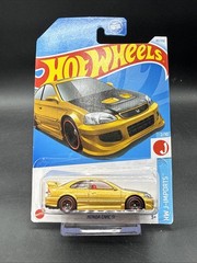 2021 Hot Wheels J IMPORTS GOLD HONDA CIVIC SI 2/10 very nice super cool