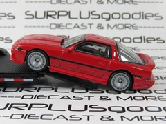 Hot Wheels 1:64 LOOSE Track Day: Red 1989 ’89 TOYOTA SUPRA w/Car Trailer