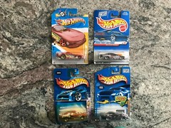 Lot of 4 Hotwheels Diecast New in Unopened Packages