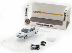 BM Creations Toyota Levin 101 – RHD – White 1:64 Scale Diecast Car 64B0489