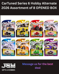 CarTuned Series 6 Hobby Alternate 2026 Set of 8 Cars 1/64 OPENED BOX
