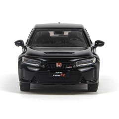 1:64 Scale Honda Civic Type-R FL5 Black Diecast Model Car Collectibles Gift Toy